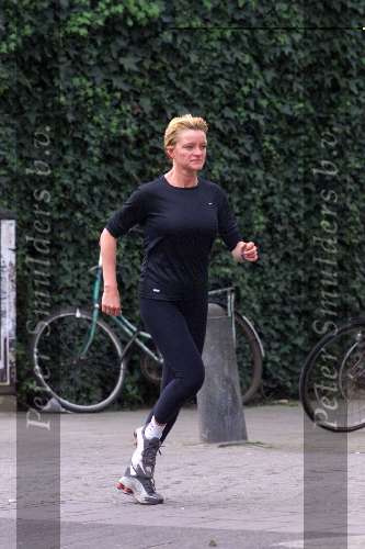Amsterdam 5 mei 2001
Ellen van Langen hardlopend door amsterdam