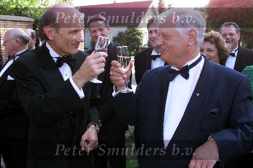 Loon op Zand 23 juni 2001
Opening huis Dhr. Jacques de Leeuw met commissaris v d koningin Frank Houben