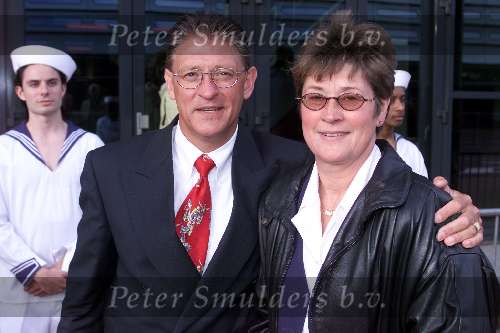 Scheveningen 19 juni 2001
Premiere van Pearl Harbour in het Pathe theater in Scheveningen.
Gerrie Kneteman met zijn vrouw Greet