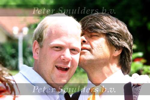 Maastricht 1 juni 2001
Emile Ratelband op bezoek bij het big diet huis.
Stefan Kerkhofs van Benji jump.
Gerrit
