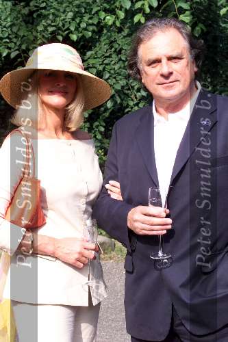 Breukelen 13 juni 2001
Haringparty op Neyenrode.
Jan Creemer en zijn vrouw Babette