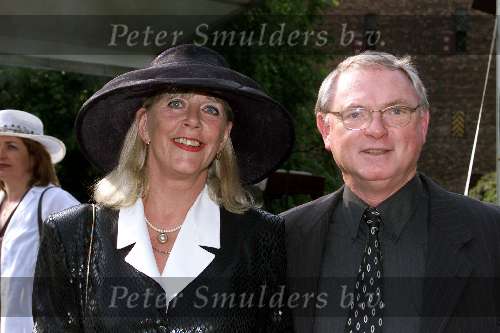 Breukelen 13 juni 2001
Haringparty op Neyenrode.
Jan Nagel met zijn vrouw