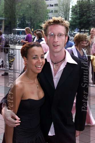 Utrecht 24 juni 2001
Premiere van Saturday Night Fever in Utrecht
Jim de Groot met vriendin