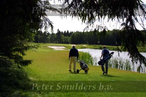 Lage Vuursche golfbaan, 11 juni 2001
Golfen