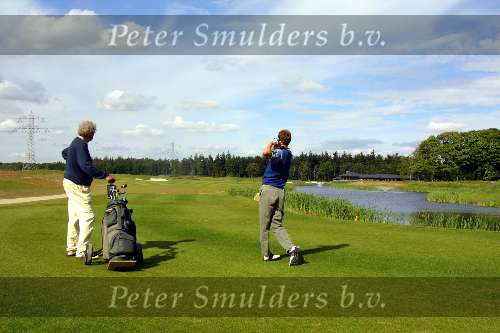 Lage Vuursche golfbaan, 11 juni 2001
Golfen