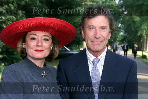 Breukelen 13 juni 2001
Haringparty op Neyenrode.
Laurens van Rooyen met vrouw