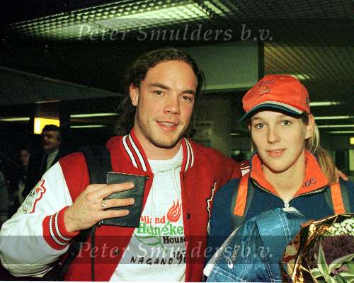 Eindhoven 25 juni 2001
Marianne Timmer en Kevin Overland