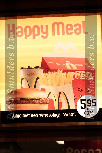 21 juni 2001
MC Donald aanbieding Happy Meal
