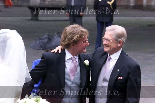 Utrecht 8 juli 2000
Trouwen  Prins Bernhard Jr en Annette Sekreve in domtoren in Utrecht.
met pieter v Vollenhoven