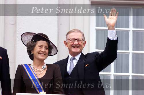 Den Haag 18 september 2001
Prinsjesdag 2001
Pieter v Volenhoven en Prinses Margriet.