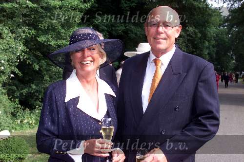 Breukelen 13 juni 2001
Haringparty op Neyenrode.
Siska Peters en haar man Pim Terlinde