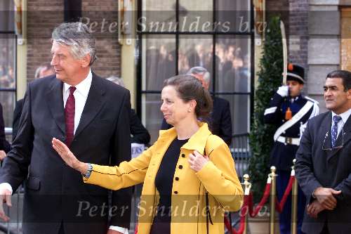 Den Haag 22 juni 2001
Wim Kok en zijn vrouw Rita Kok
