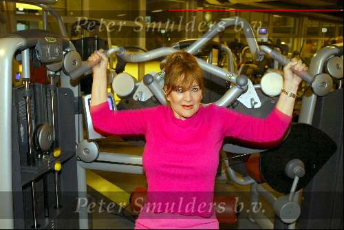 Amstelveen 21 juni 2002
Anita Blokziel in sportschool