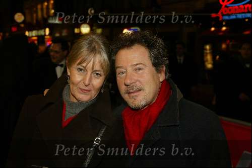 Amsterdam 11 december 2002
Premiere Lord of the rings II
Bill v Dijk met vrouw