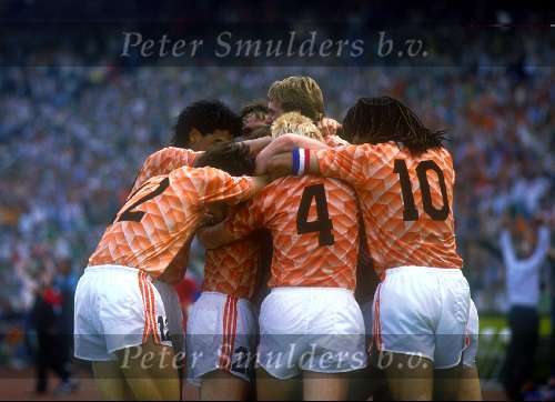 Europees Kampioenschap voetbal in Duitsland 1988
Marco v Basten Ronald Koeman Ruud Gullit Frank Rijkaard
Adri v Tiggelen