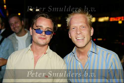 Rotterdam 22 juni 2002
Feest van Gordon bij discotheek Hollywood
Danny Rook en Robin Rienstra