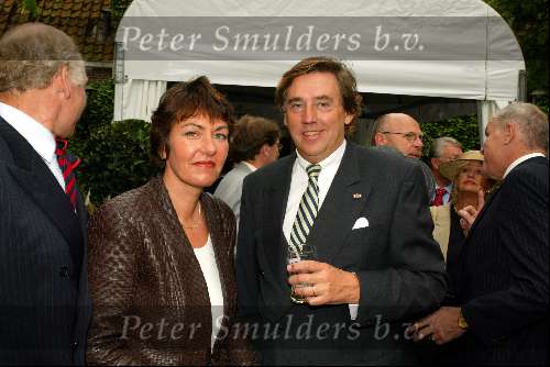 Breukelen11 juni 2002
Haringparty Neijenrode
Ed Nijpels en Margo Vliegenthart