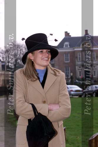 de Geest 10 februari 2001
Trouwen Hugo en Marleen Loudon op kasteel Middachten.
Emily Bremers