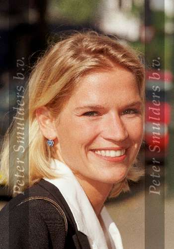 Den Haag 26 september 1998
Emily Bremers nadat bekend is geworden dat de realtie met Prins Willem Alexander voorbij zou zijn.
