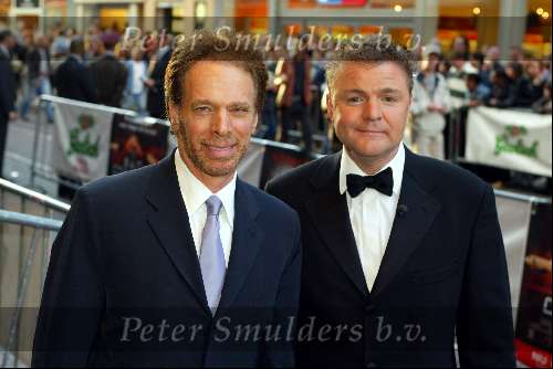 Amsterdam 27 juni 2002
Premiee Bad Company in Tushinsky
Jerry Bruckheimer met Rene Mioch