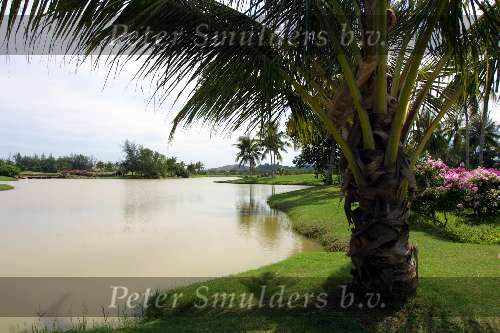 14 oktober 2001
Golfcourse Karambunai in Maleisie
Golfen