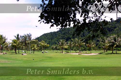 14 oktober 2001
Golfcourse Karambunai in Maleisie
Golfen