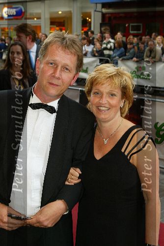 Amsterdam 27 juni 2002
Premiee Bad Company in Tushinsky
Leon Koop  met vrouw