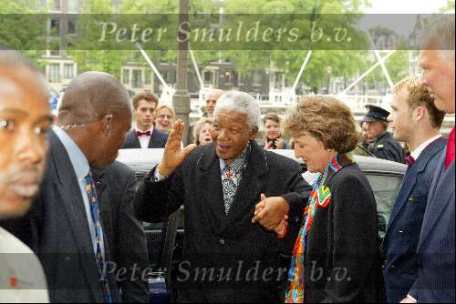 Amsterdam 7 juni 2002
Nelson Mandela en Prinses Margriet in Carre