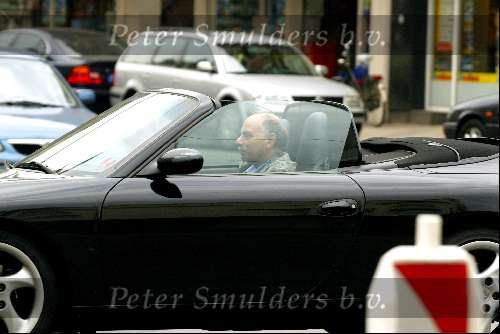 Amsterdam 6 juni 2002
Ralph Inbar in zijn Porsche 911 cabriolet