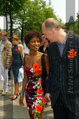 Amsterdam 8 juni 2002
Sylvana Simons met nieuwe vriend