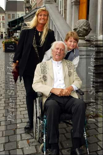 Breda 11 juni 2002
Toni Boltini met Pammy en Zoontje