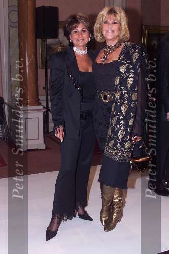 Amsterdam 2 oktober 2000
Modeshow Sheila de Vries in hotel l Europe.
Christine Kroonenberg en Astrid Engels


o