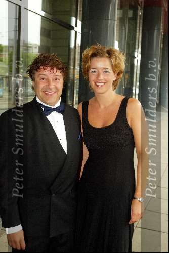 Amsterdam 3 juni 2003
Afscheid aron winter in het concertgebouw in amsterdam
david endt met vrouw