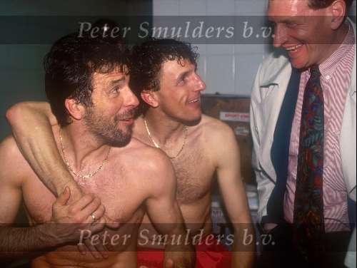 Dr Arthur Wolf 1991 met Popescu en Erik Gerets