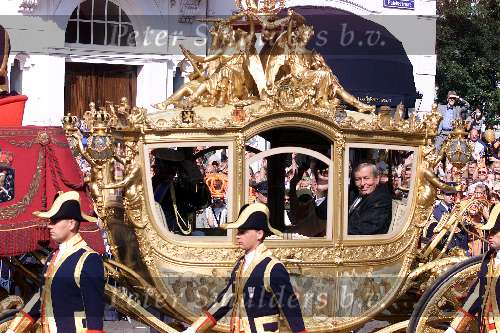 Den Haag19 september 2000
Prinsjesdag met Koningin Beatrix, Prins Clausin de Gouden Koets
