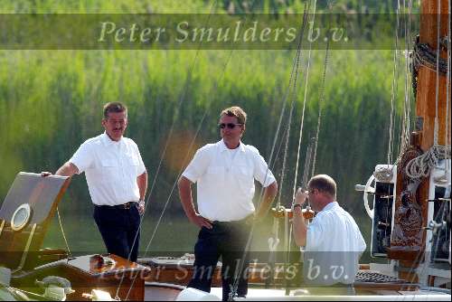 Muiden 1 juni 2003
bemanning groene draeck