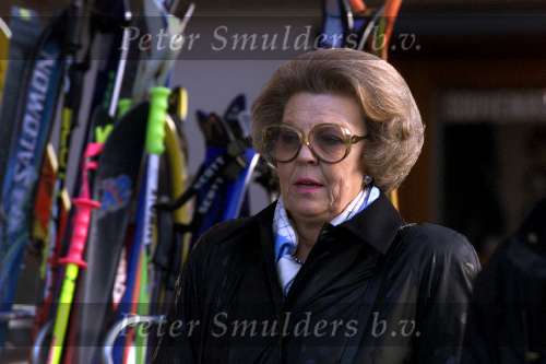 Lech 5 februari 2000
Koningin Beatrix op skivakantie.
Hier tijdens het shoppen