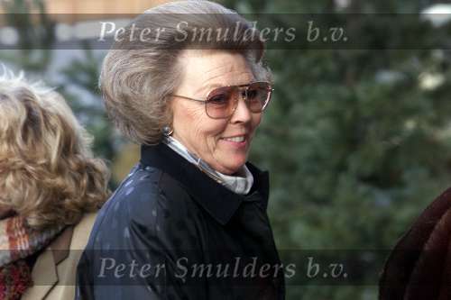 lech 6 februari 2001
Koningin Beatrix op vakantie in Lech