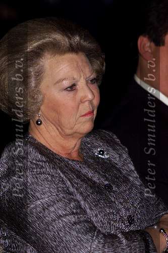 Amsterdam 11 december 2001
Uitreiking prijs van het Prins Claus fonds in het paleis op de dam. 
Koningin Beatrix