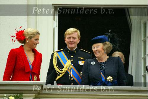 Den Haag 17 september 2002
Prinsjesdag met Koningin Beatrix, Prins Willem Alexander, Prinses Maxima