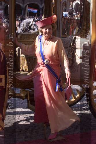 Den Haag19 september 2000
Prinsjesdag met Koningin Beatrix