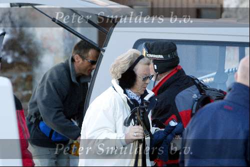 Lech 20  februari 2003
Koningin Beatrix met de skies