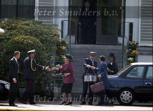 Soestdijk 23 april 2003
Koningin Beatrix op bezoek bij bij prins bernhard en prinses juliana