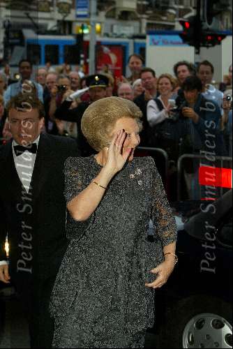 Amsterdam 25 april 2003
Concert vanwege de 65 e verjaardag van koningin beatrix
Prins Friso