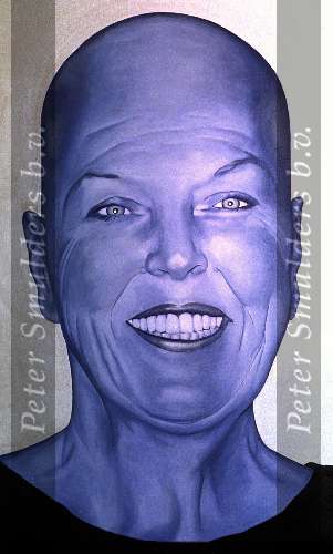 Schilderij van Koningin Beatrix