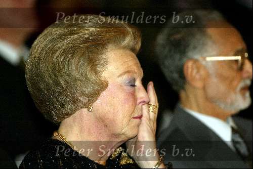Den Haag 11 december 2002
Koningin Beatrix bij Prins Claus prijzen