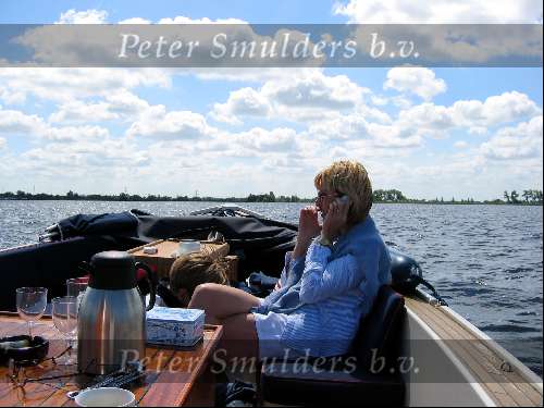 Loosdrechtse plassen met sloep
Sloepentocht
