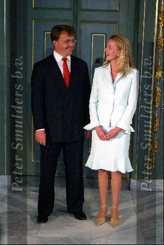 Den Haag 30 juni 2003
Verloving Mabel Wisse Smit en Prins Friso op huis ten bosch.