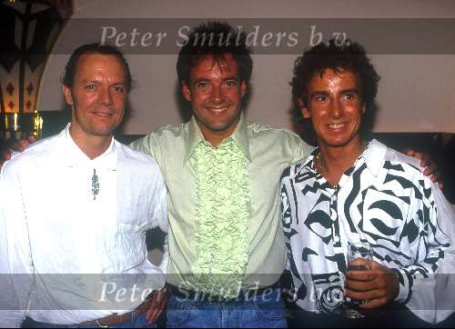 Marco Borsato en Gerard Joling 1990
Peter de Wijn links
