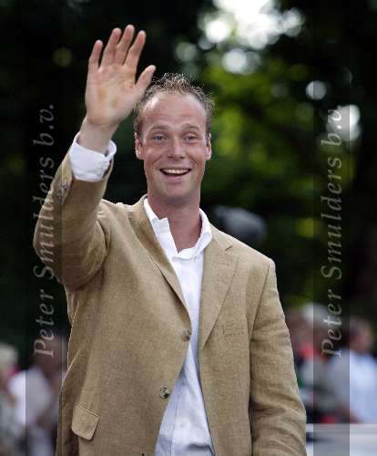 Alphen aan de rijn 9 juni 2003
Huldiging martin verkerk na finale roland garros